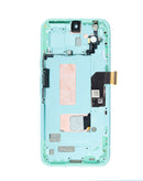 Reparación de pantalla OLED con marco y sensor de huella para Google Pixel 8A en Guatemala.