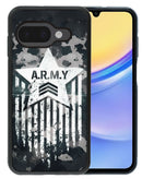 Protege tu Google Pixel 9A con un case de aluminio impreso con diseño A.R.M.Y en Guatemala.