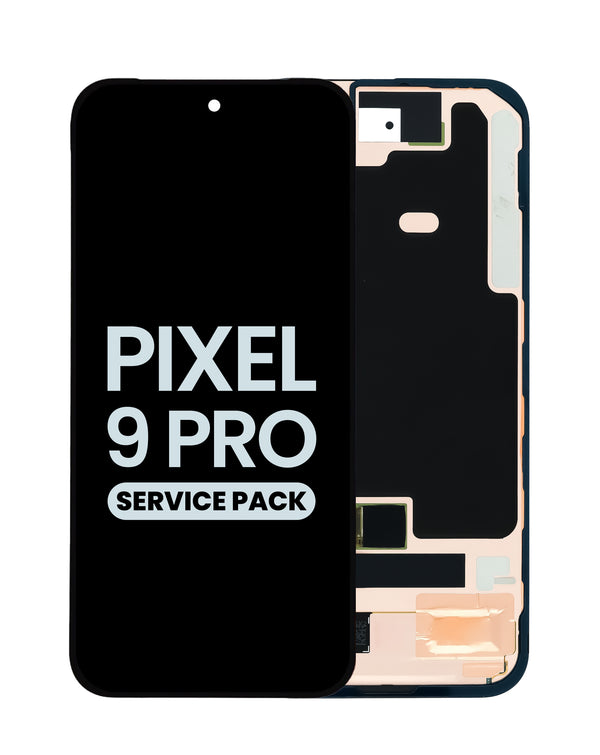Reparación de pantalla Google Pixel 9 Pro con marco en Guatemala, servicio pack original.