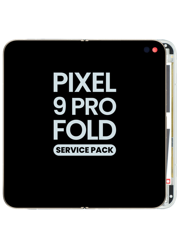 Reparación de pantalla original OLED con marco para Google Pixel 9 Pro Fold en Guatemala.