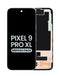 Venta de pantallas originales OLED con marco para Google Pixel 9 Pro XL en Guatemala.