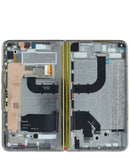 Reparación de pantalla Google Pixel Fold con marco original en Guatemala.