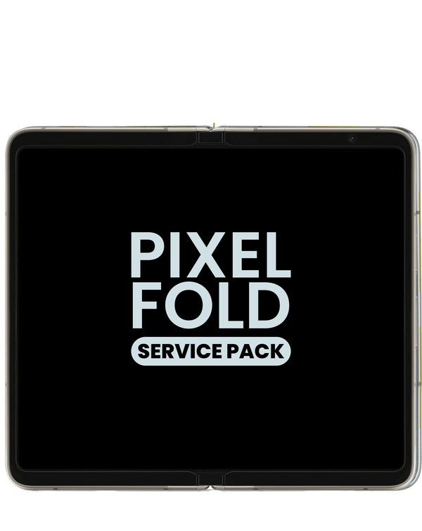 Reparación de pantalla Google Pixel Fold con marco original en Guatemala.
