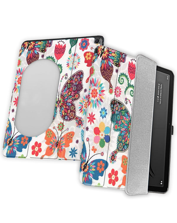 Encuentra tapas originales para Google Pixel Tablet 11 en Guatemala, disponibles en SlowBack con diseño exclusivo de mariposas.