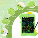 10" Cuaderno de dibujo para ninos Dinosaurio verde