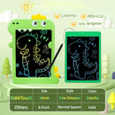 10" Cuaderno de dibujo para ninos Dinosaurio verde