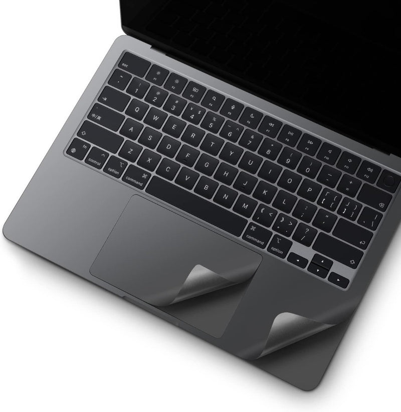Protege tu Macbook Air en Guatemala con una película protectora 4in1 HD antirayaduras en color Space Gray.