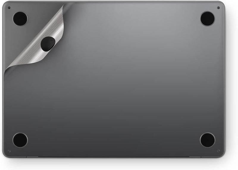 Protege tu Macbook Air en Guatemala con una película protectora 4in1 HD antirayaduras en color Space Gray.