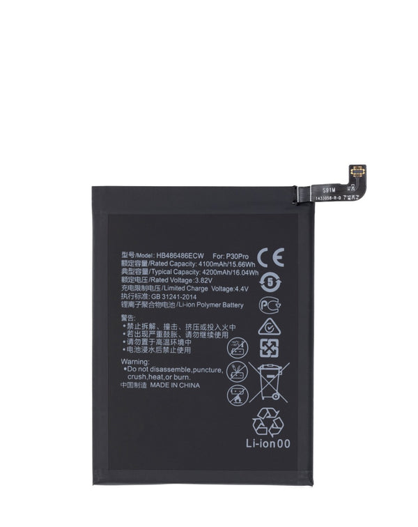 Encuentra la batería HB486486ECW para Huawei Mate 20 Pro, P30 Pro y Mate 30 Lite en Guatemala, ideal para reparaciones y repuestos en talleres y mayoristas.