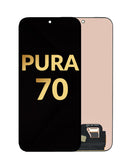 Reparación de pantalla premium OLED para Huawei Pura 70 (2024) en Guatemala.