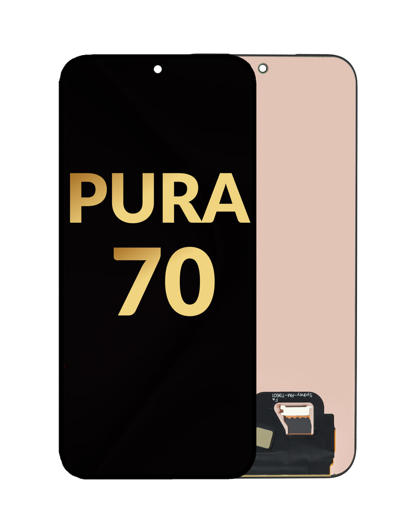 Reparación de pantalla premium OLED para Huawei Pura 70 (2024) en Guatemala.