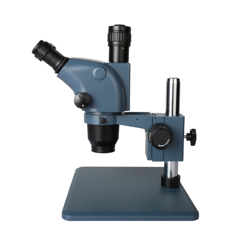 Encuentra el microscopio trinocular HD Kaisi KS-36565A 6.5-65X en Guatemala, ideal para reparaciones detalladas y trabajos de precisión.