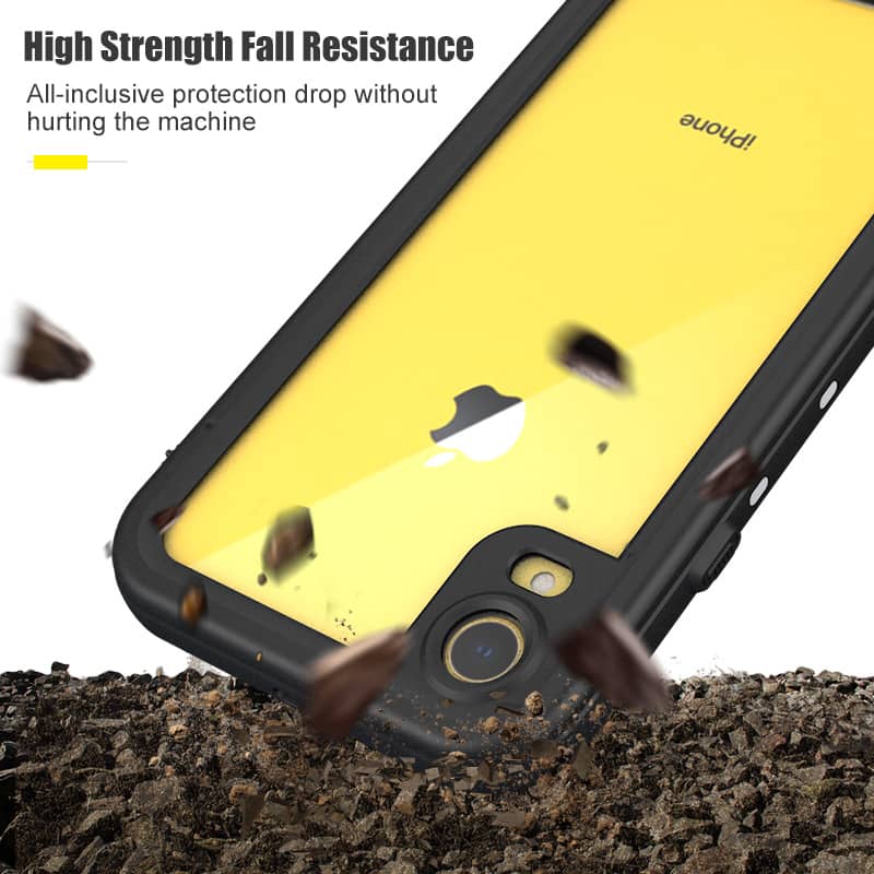 Protege tu iPhone XR del agua con la funda impermeable SHELLBOX en Guatemala.