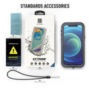 Protege tu iPhone 11 de agua y arena con el estuche impermeable SHELLBOX ideal para surf y buceo en Guatemala.