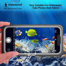 Funda REDPEPPER FS Series transparente e impermeable para iPhone 12 Pro, protección híbrida SlowBack.