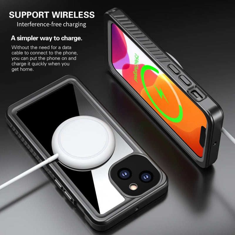 Encuentra la Funda REDPEPPER FS Series Transparent Waterproof Hybrid para iPhone 13 en Guatemala con entrega a mayoristas y talleres de reparación.