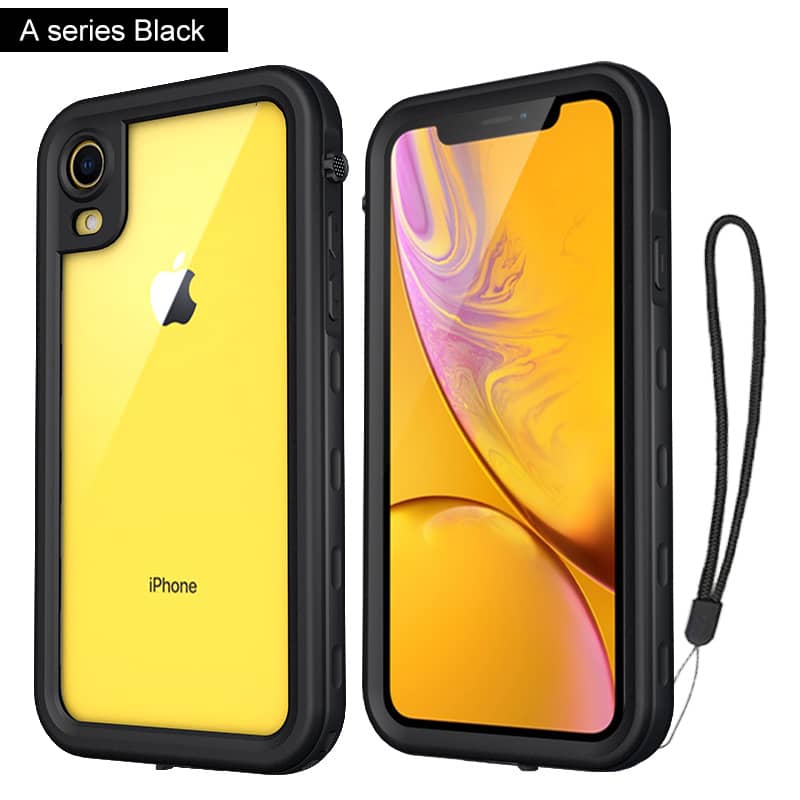 Protege tu iPhone XR del agua con la funda impermeable SHELLBOX en Guatemala.