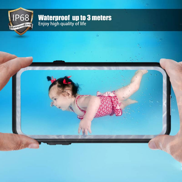 Protege tu iPhone XR del agua con la funda impermeable SHELLBOX en Guatemala.