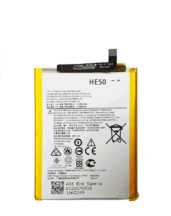 Bateria Motorola Moto E4 Plus (XT1774 / 2017) / Moto E5 Plus (XT1924 / 2018) / Moto E5 Supra (XT1924-6 / 2018) / One (XT1941 / 2018) (HE50)
