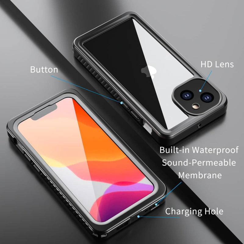 Encuentra la Funda REDPEPPER FS Series Transparent Waterproof Hybrid para iPhone 13 en Guatemala con entrega a mayoristas y talleres de reparación.