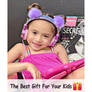 Encuentra auriculares con cable POM POM Kids morados con micrófono en Guatemala.