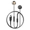 Encuentra auriculares estéreo con cable LDNIO HP09C con controlador USB-C en Guatemala para una experiencia de audio de alta calidad.