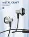 Encuentra auriculares estéreo con cable LDNIO HP09C con controlador USB-C en Guatemala para una experiencia de audio de alta calidad.