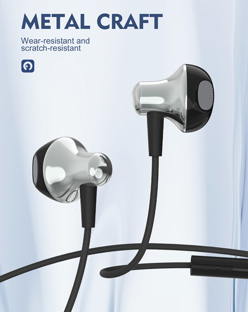 Encuentra auriculares estéreo con cable LDNIO HP09C con controlador USB-C en Guatemala para una experiencia de audio de alta calidad.