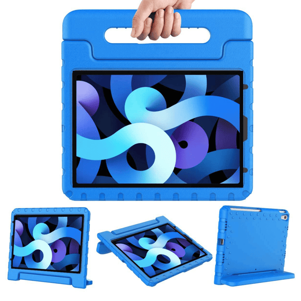 Protege tu iPad Mini 6/7 con esta funda antigolpes de color azul claro en Guatemala.