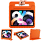 Protege tu iPad Mini 6/7 con esta funda infantil naranja con asa y soporte shockproof en Guatemala.