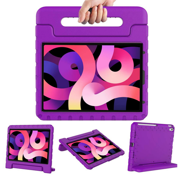 Funda purple con asa antigolpes para iPad Air 11 en Guatemala - Encuentra las mejores fundas para niños en Guatemala.