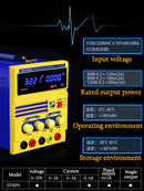 Encuentra la fuente de poder Mechanic DT30P5 DC regulada en Guatemala para reparaciones electrónicas en talleres especializados.