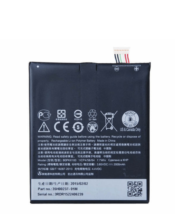 Reparación de batería para HTC Desire 626S / 626 en Guatemala, encuentra la mejor calidad y precio en mayoristas de baterías.