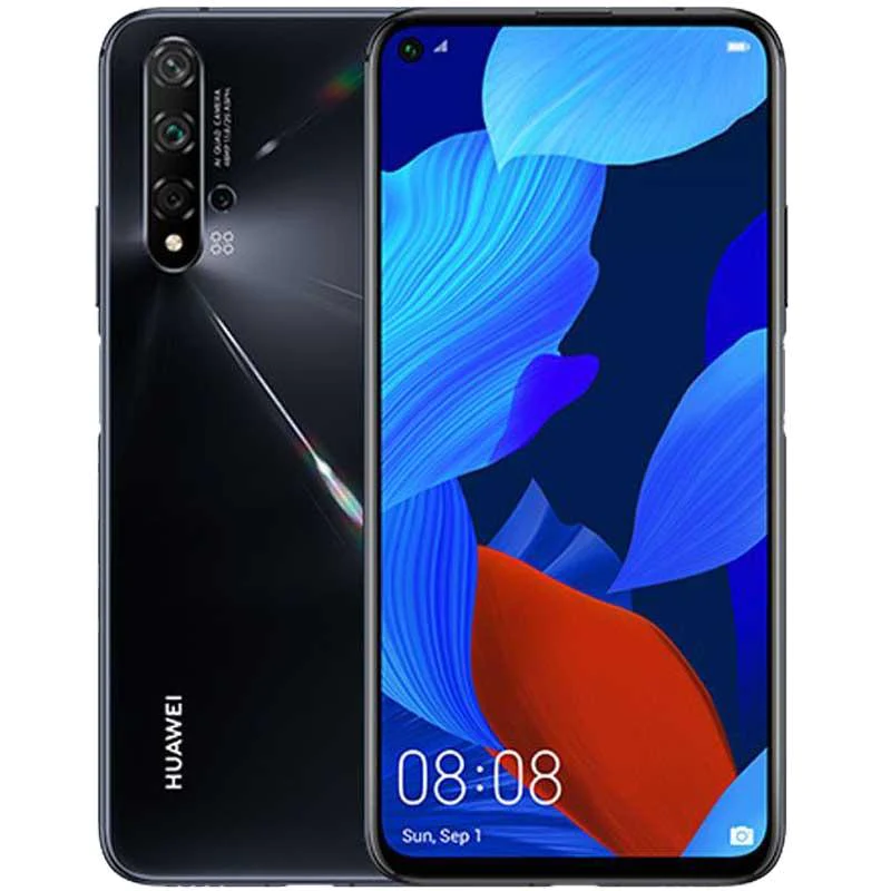 Pantalla Huawei Nova 5T Color Negro