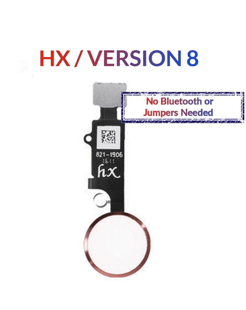 Reparación de cable flex para Home Button en iPhone 8 Plus, 8, SE (2020), 7 Plus y 7 en Guatemala.