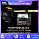 Amperímetro digital I2C C09 para detección de carga y medición de voltaje, pantalla LCD, bajo consumo.