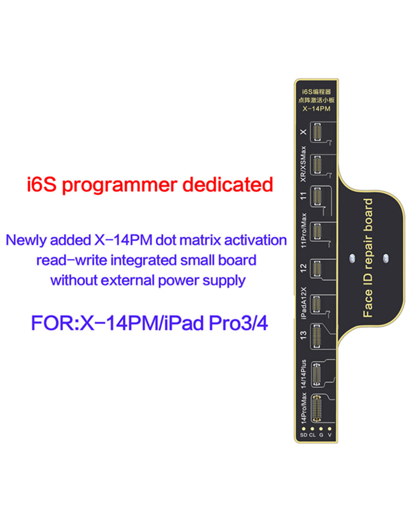 Placa integrada de activación i2C i6S para iPhone X en Guatemala, disponible para reparaciones y mayoristas.