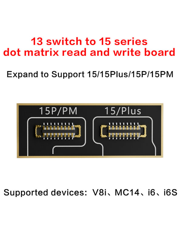 Placa electronica para lectura y escritura de matriz de puntos con conexión i2C en Guatemala.