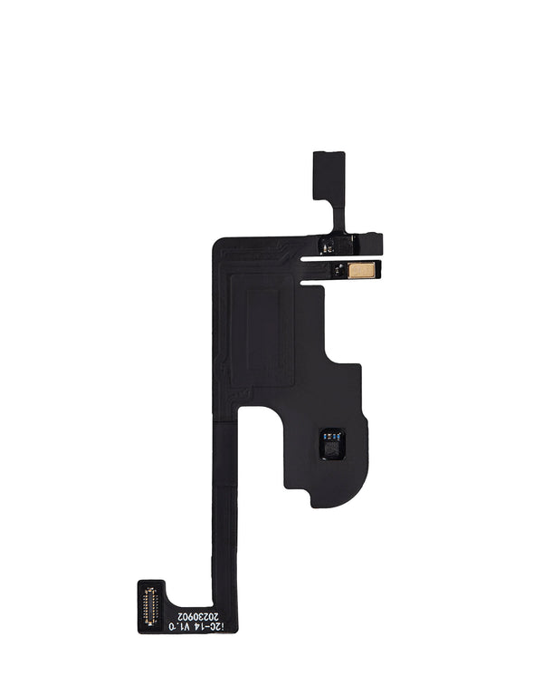 Venta de cable flex sensor de proximidad auricular i2C para iPhone 14 con soldadura y programación en Guatemala.