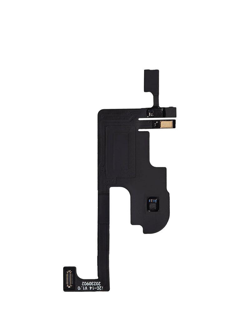 Venta de cable flex sensor de proximidad auricular i2C para iPhone 14 con soldadura y programación en Guatemala.