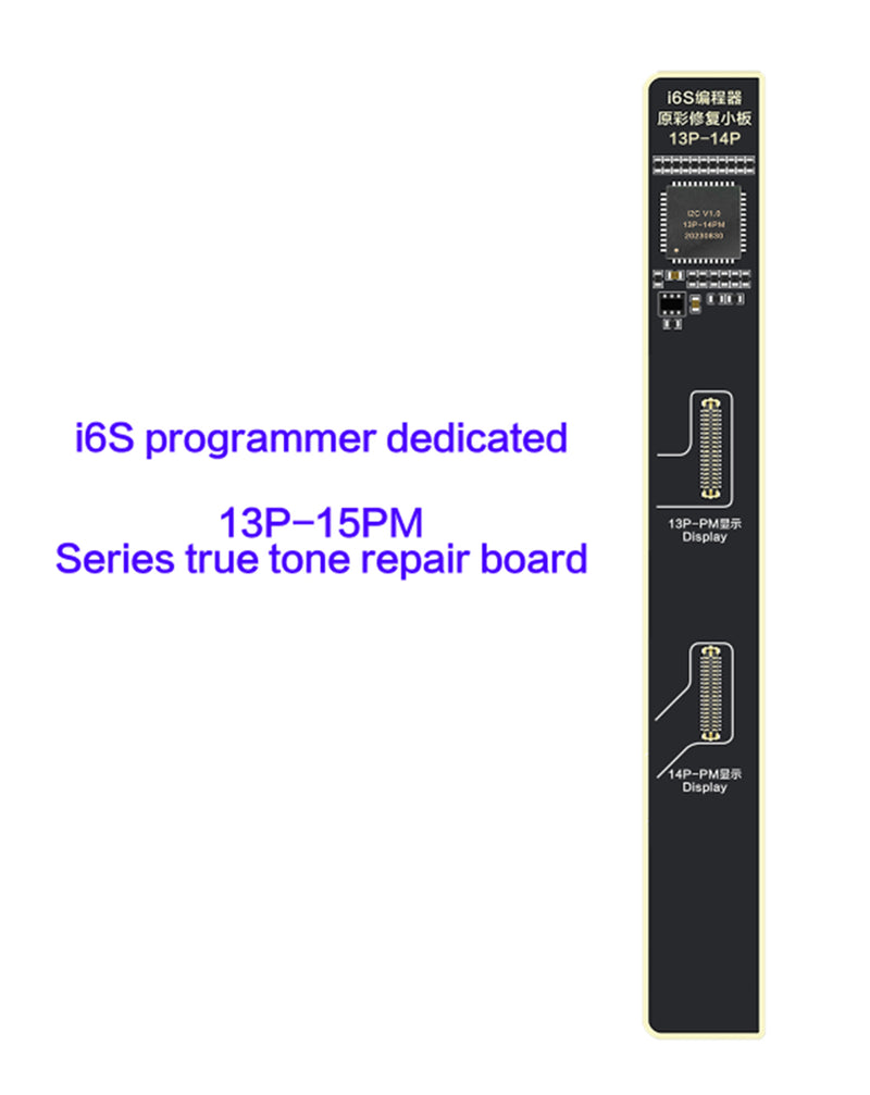 Reparación de placas programadoras I2C para iPhone 13P/13PM/14P/14PM/15P/15PM en Guatemala.