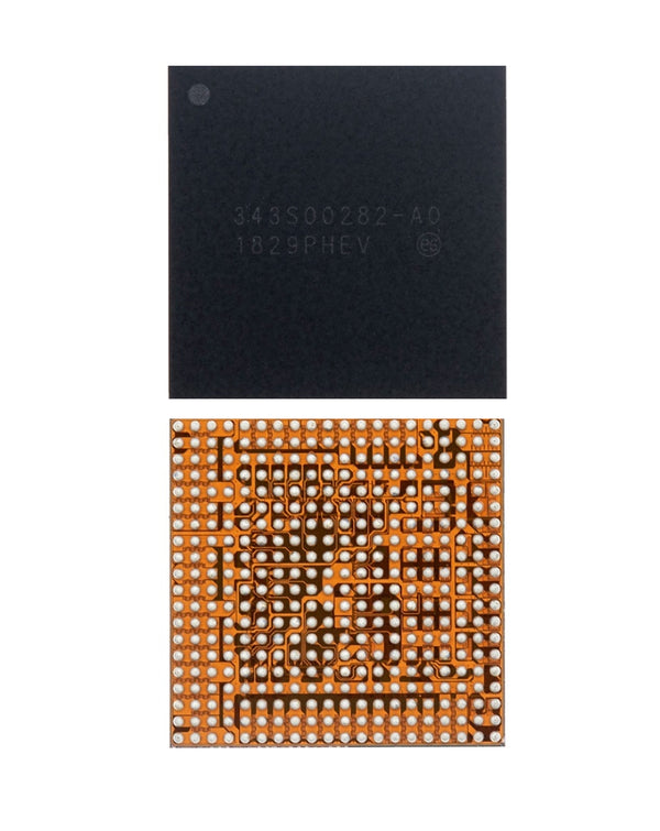 Reparación del IC de gestión de potencia (343S00282) para iPad Mini 5 en Guatemala, servicio especializado y mayorista.