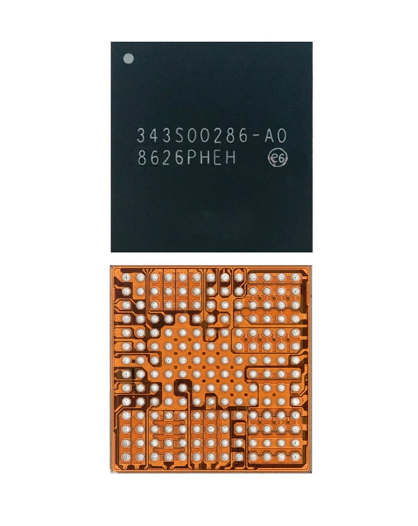 Reparación de IC de gestión de potencia iPad Mini 5 (343S00286) en Guatemala.
