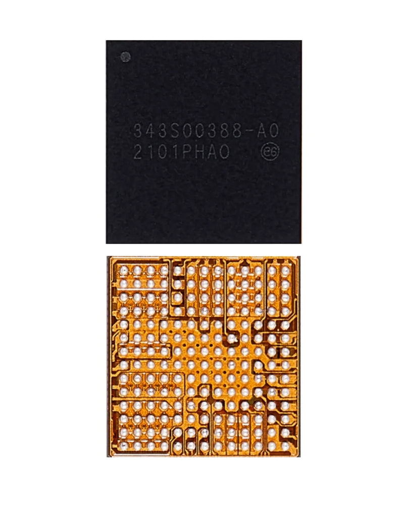 Encuentra el IC de carga USB iPad 9 (343S00388) en Guatemala para reparaciones en talleres especializados.
