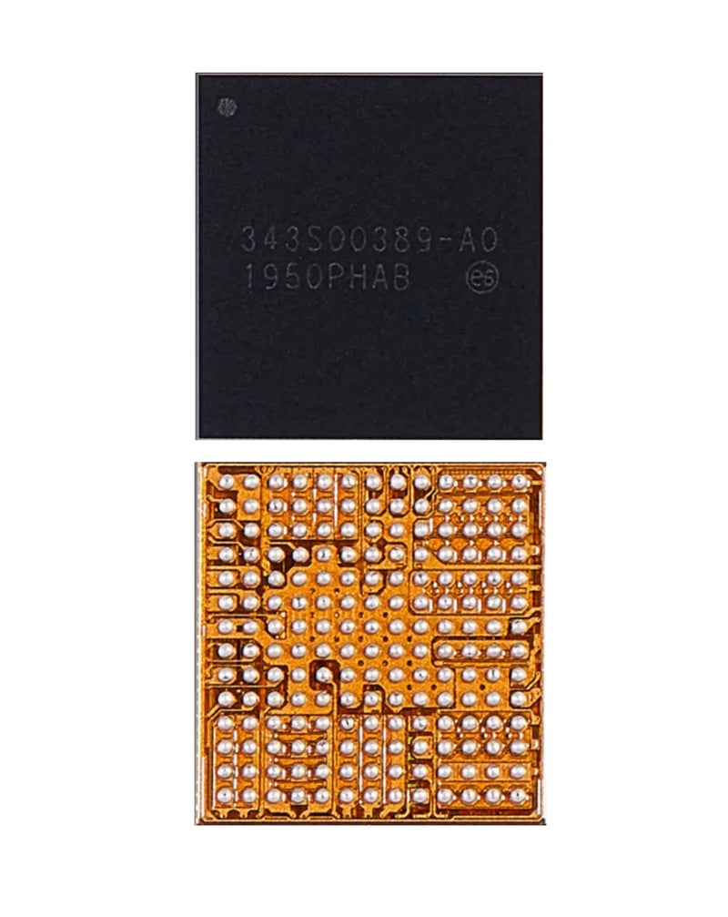 Venta al mayor de IC de carga USB iPad 9 (343S00389) en Guatemala para reparaciones de iPads a precios competitivos.