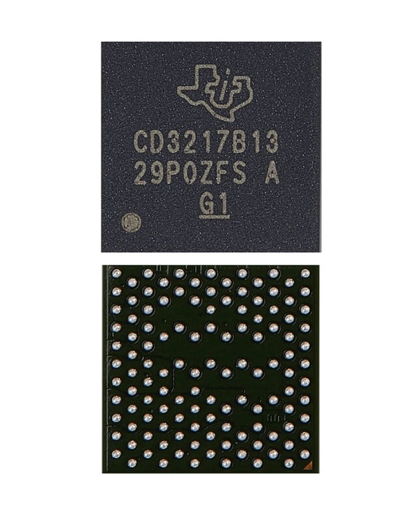 Reparación de IC de entrega de potencia (CD3217B13) para dispositivos Apple en Guatemala.