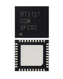 Mayorista de componentes electrónicos en Guatemala ofrece IC de gestión de energía RT5127GQW con soldadura requerida, ideal para reparaciones en talleres especializados.