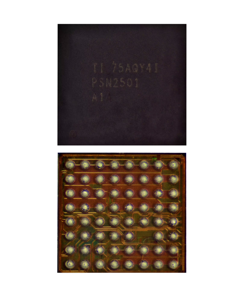 Reparación de chip de carga TI para iPhone X, 8 Plus y 8 en Guatemala.
