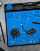 La alfombrilla FixMat de iFixit es ideal para realizar reparaciones en Guatemala.