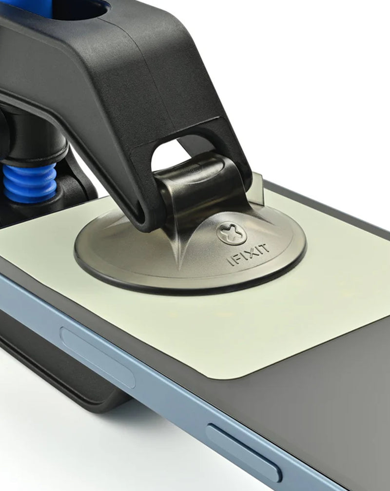 Compra el iFixit Clampy en Guatemala, la herramienta anti-clamp ideal para reparaciones en talleres de tecnología.